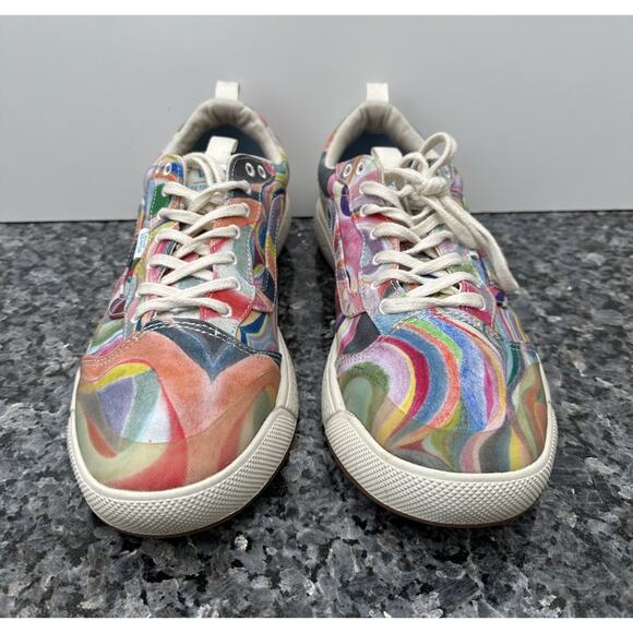VANS UltraRange Exo Se Mens Sz 11.5 Chris Johanson Swirl Multi White main image 7